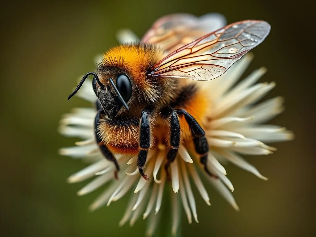 abeja cardadora simbolismo y significado