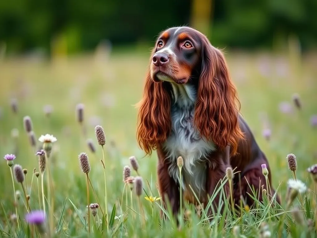 campo spaniel simbolismo y significado