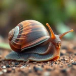 caracol africano gigante simbolismo y significado