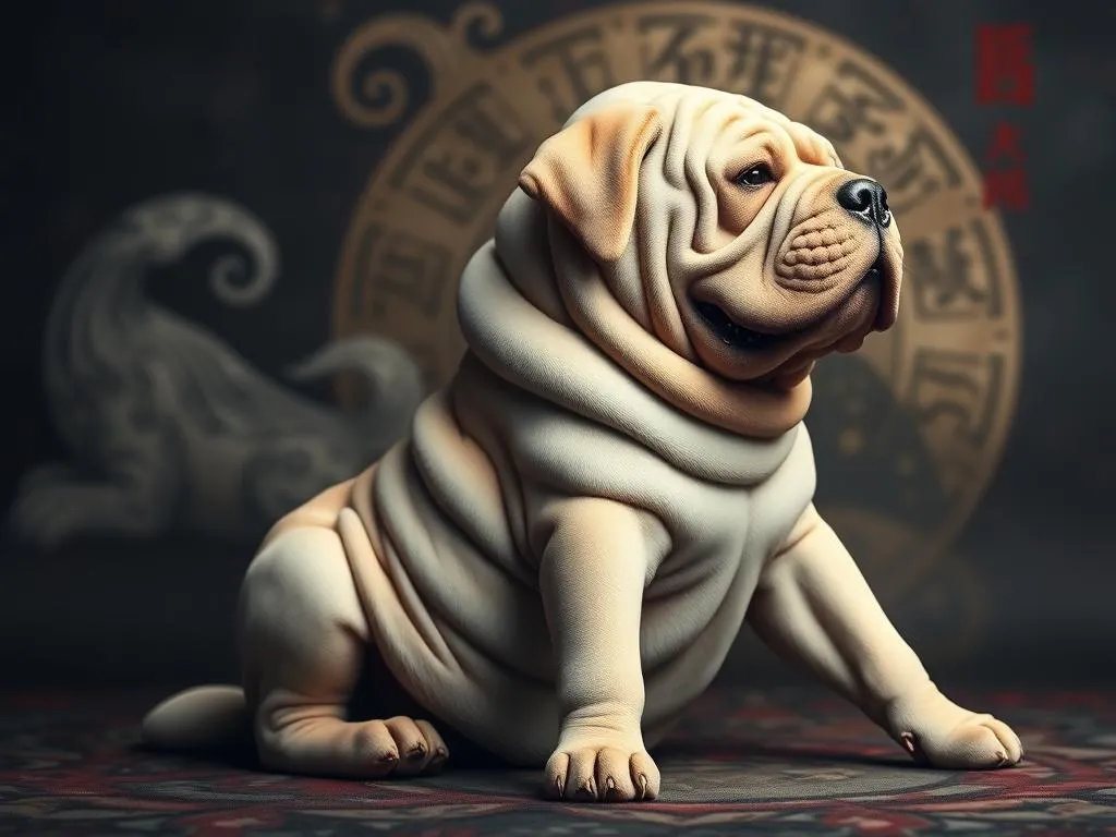 chino shar pei simbolismo y significado