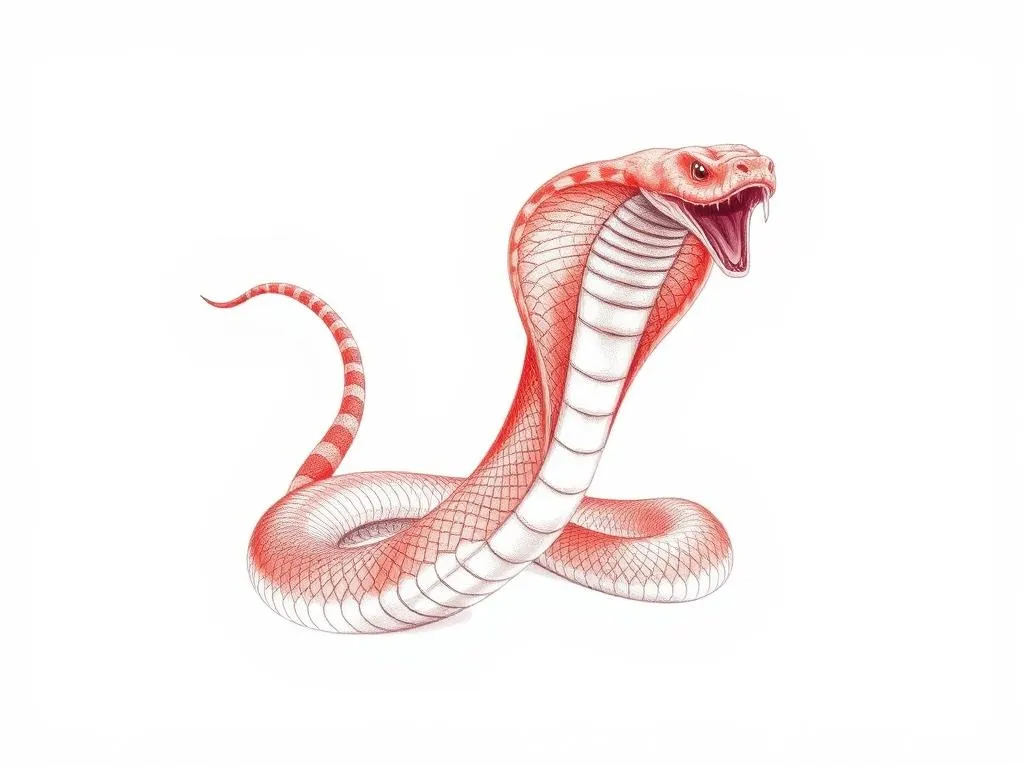 Simbolismo de la Cobra Escupidora Roja y Animal Espiritual