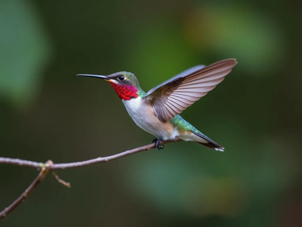 colibri garganta roja simbolismo y significado