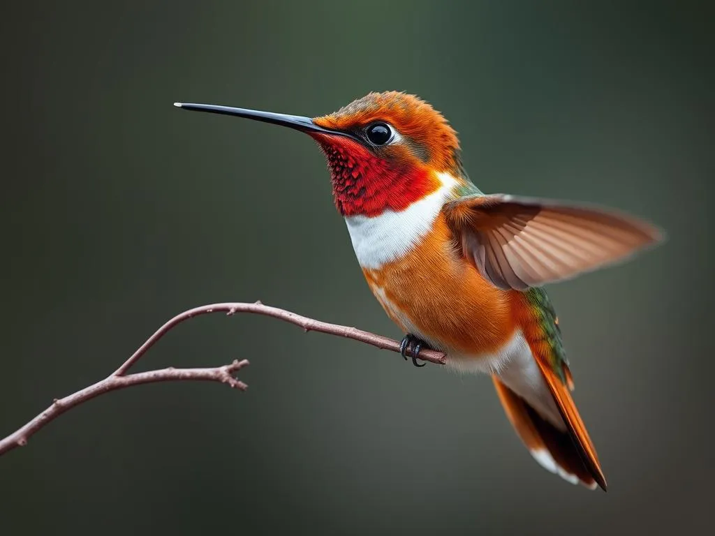 colibri rufous simbolismo y significado