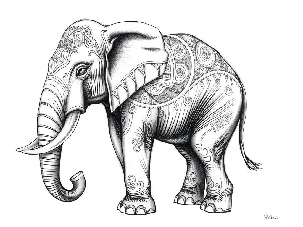Simbolismo del Elefante Asiático y Animal Espiritual