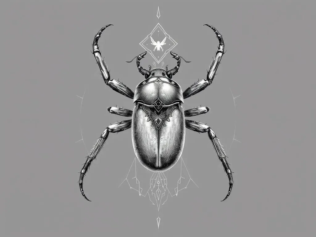 Simbolismo del Escarabajo Araña y Animal Espiritual