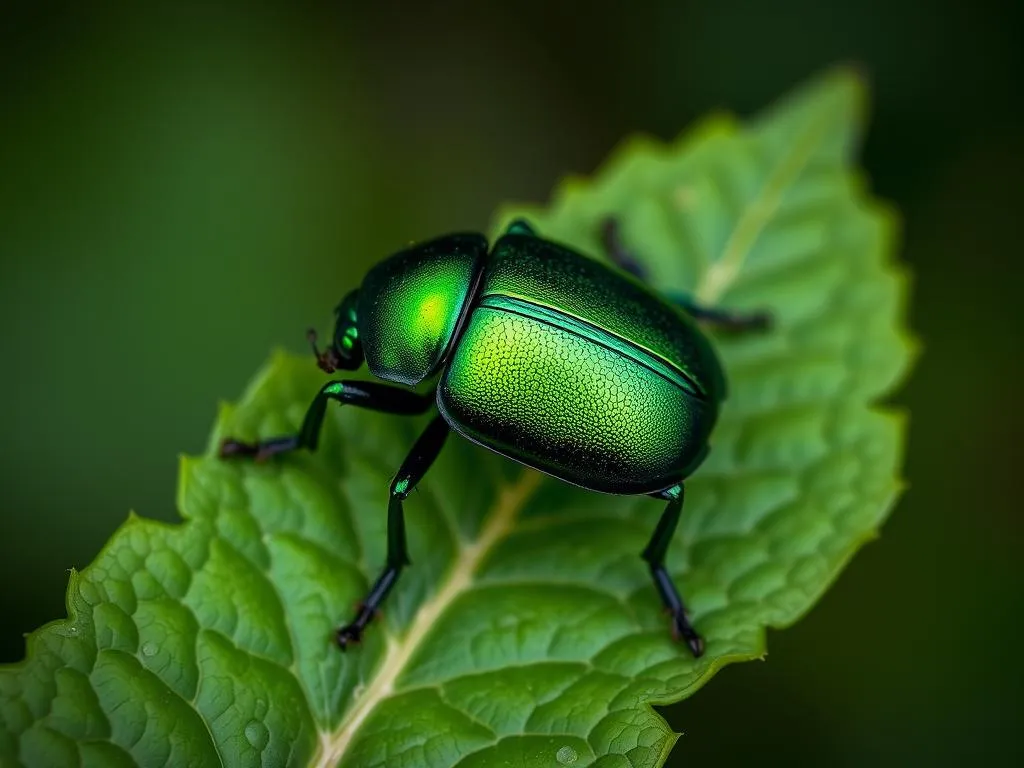 escarabajo verde junio simbolismo y significado