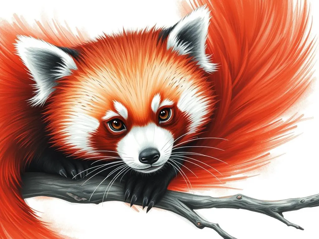 Espíritu Animal de Panda Rojo