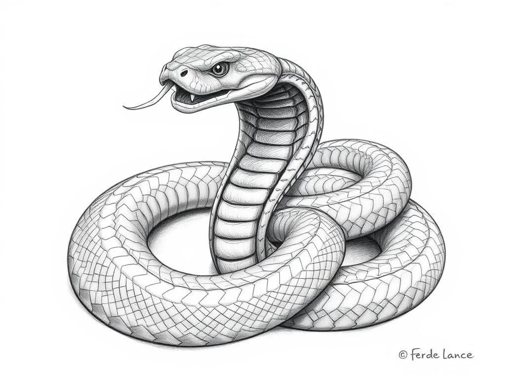 Simbolismo de la Serpiente Fer-de-Lance y Animal Espiritual