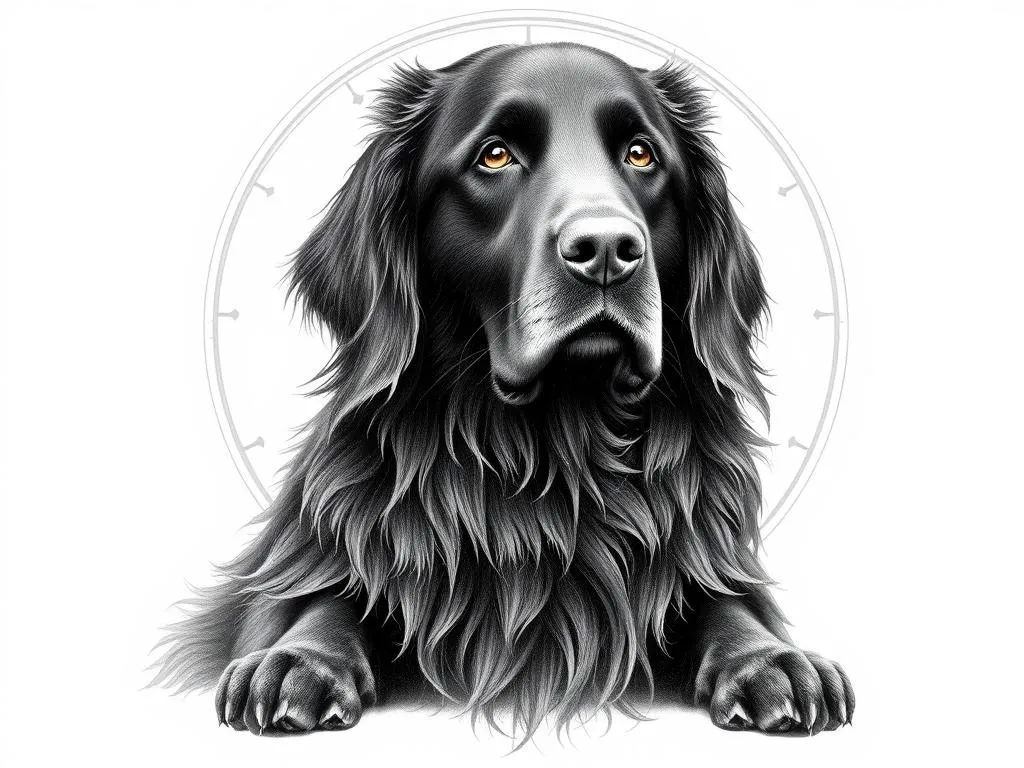 Simbolismo y Animal Espiritual del Flat Coated Retriever