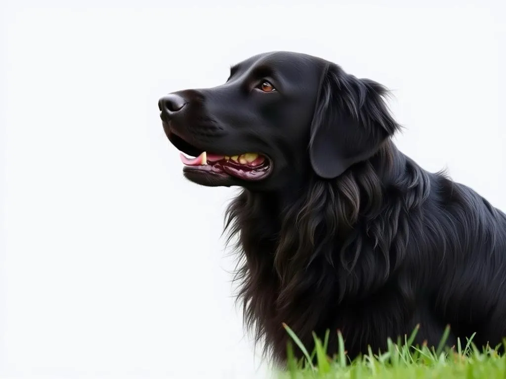 flat coated retriever simbolismo y significado