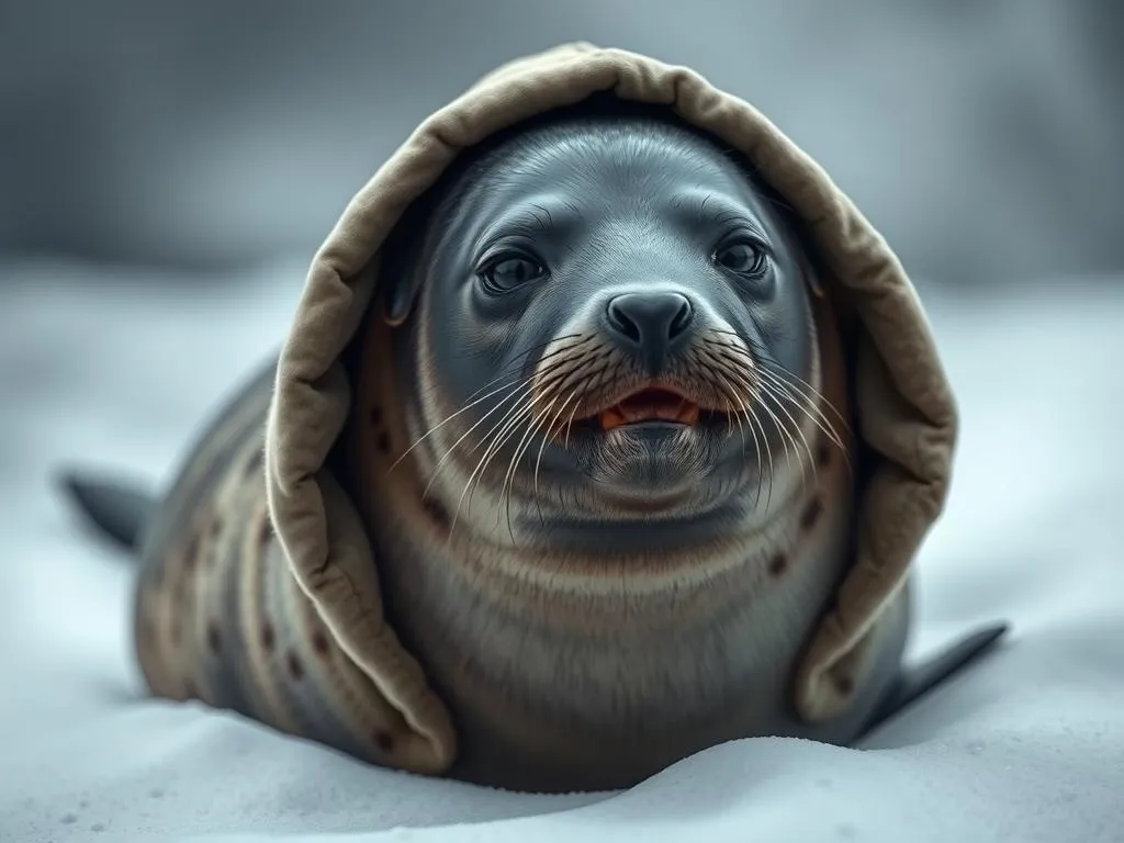 foca con capucha simbolismo y significado