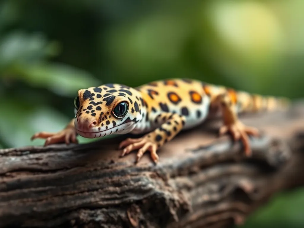 gecko leopardo simbolismo y significado