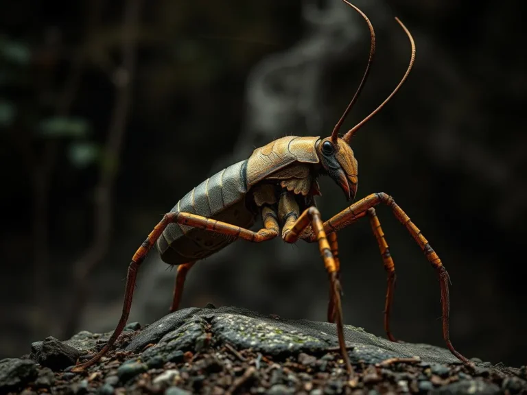 Simbolismo y Animal Espiritual de la Weta Gigante: Un Vínculo con la Resiliencia y la Naturaleza