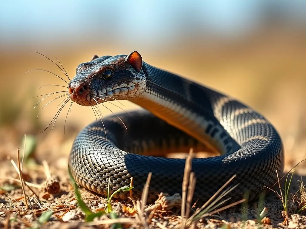 gran planicie rata serpiente simbolismo y significado