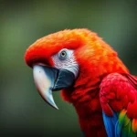 guacamayo carmesi simbolismo y significado