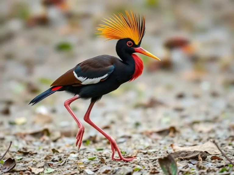 El Jacana Crestada: Simbolismo y Animal Espiritual en la Cultura y la Naturaleza