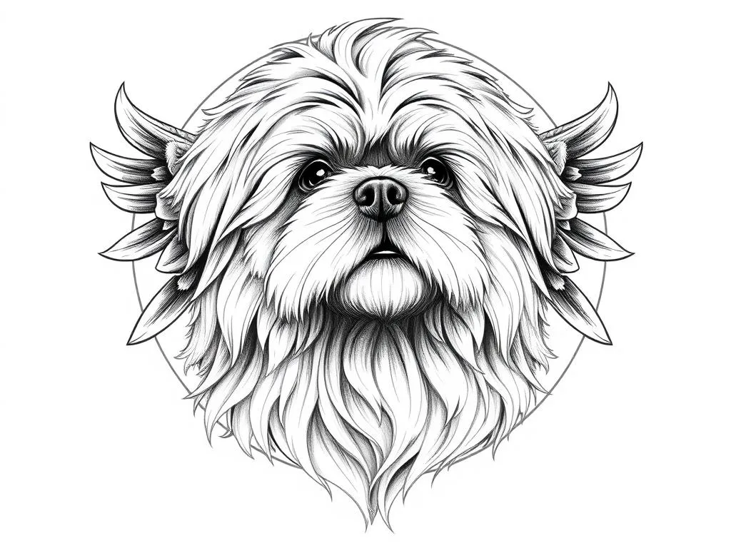 Simbolismo del Lhasa Apso y Animal Espiritual