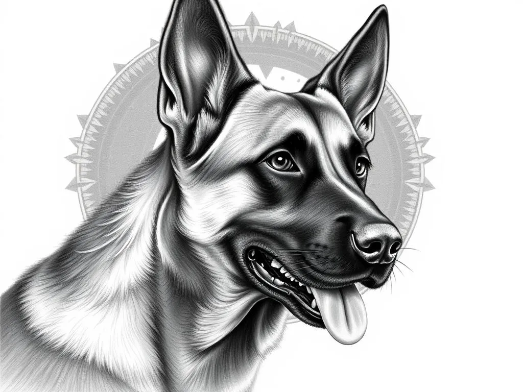 Simbolismo y animal espiritual del cruce de Malinois belga
