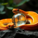 naranja suenos bolas python simbolismo y significado