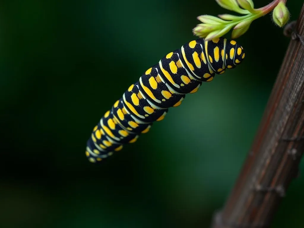 oruga de cola de swalow simbolismo y significado