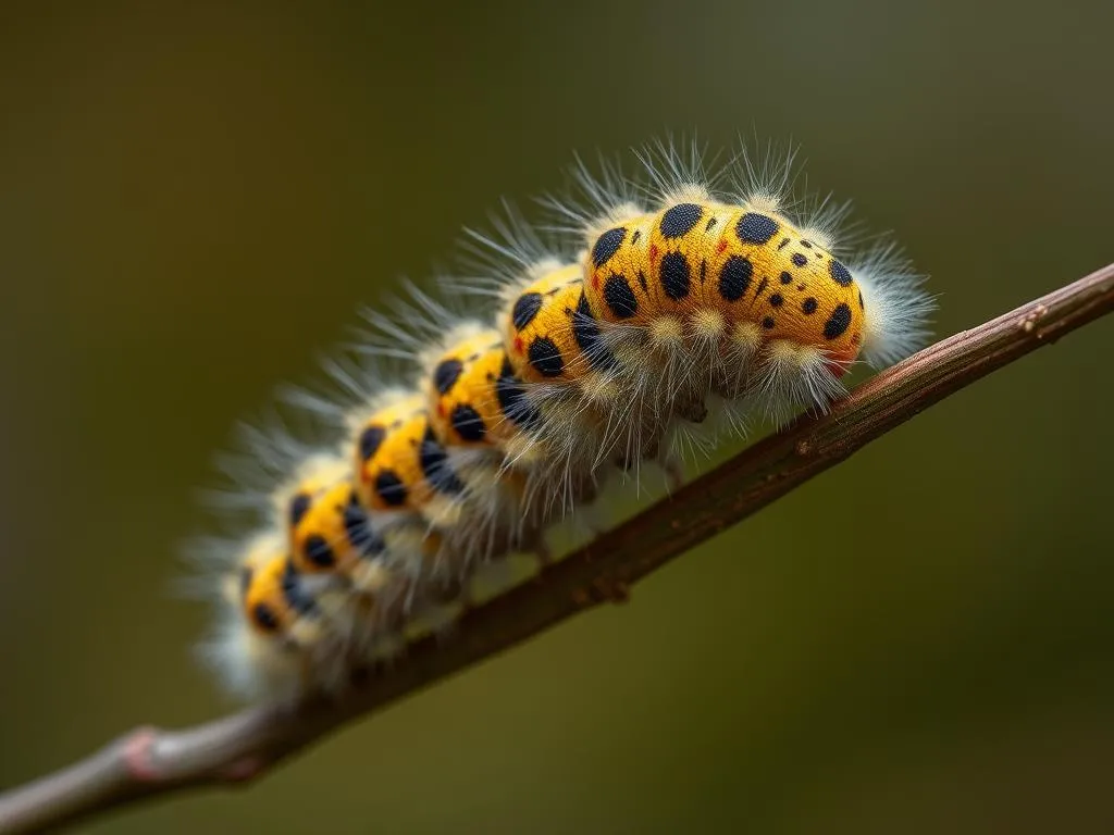 oruga polilla gitana simbolismo y significado