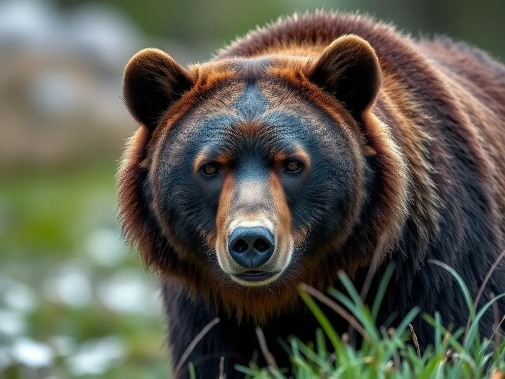 oso de cara corta simbolo y significado