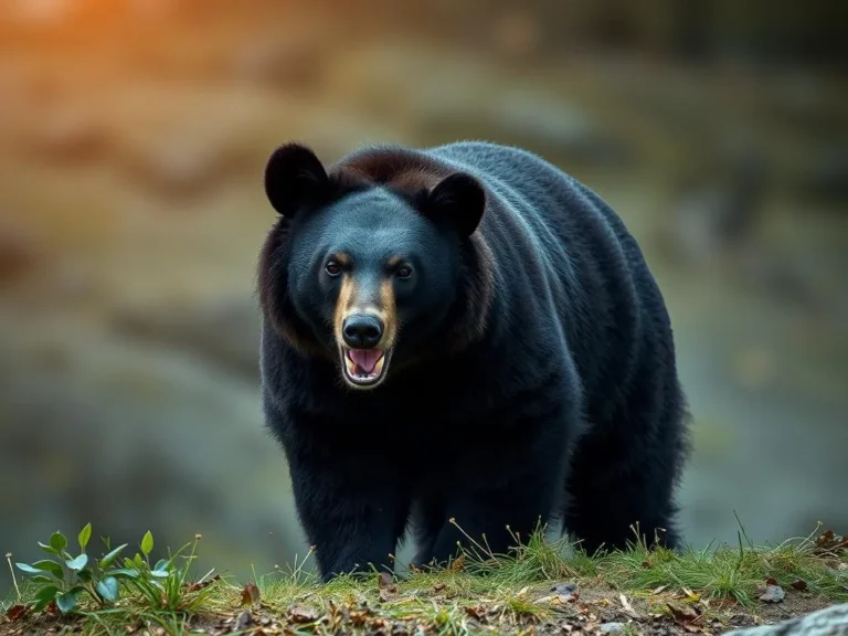 El Oso Negro Asiático: Simbolismo y Animal Espiritual