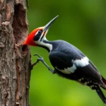 pajaro taladro pileado simbolismo y significado