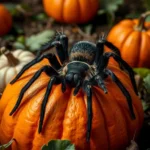 parche calabaza tarantula simbolismo y significado