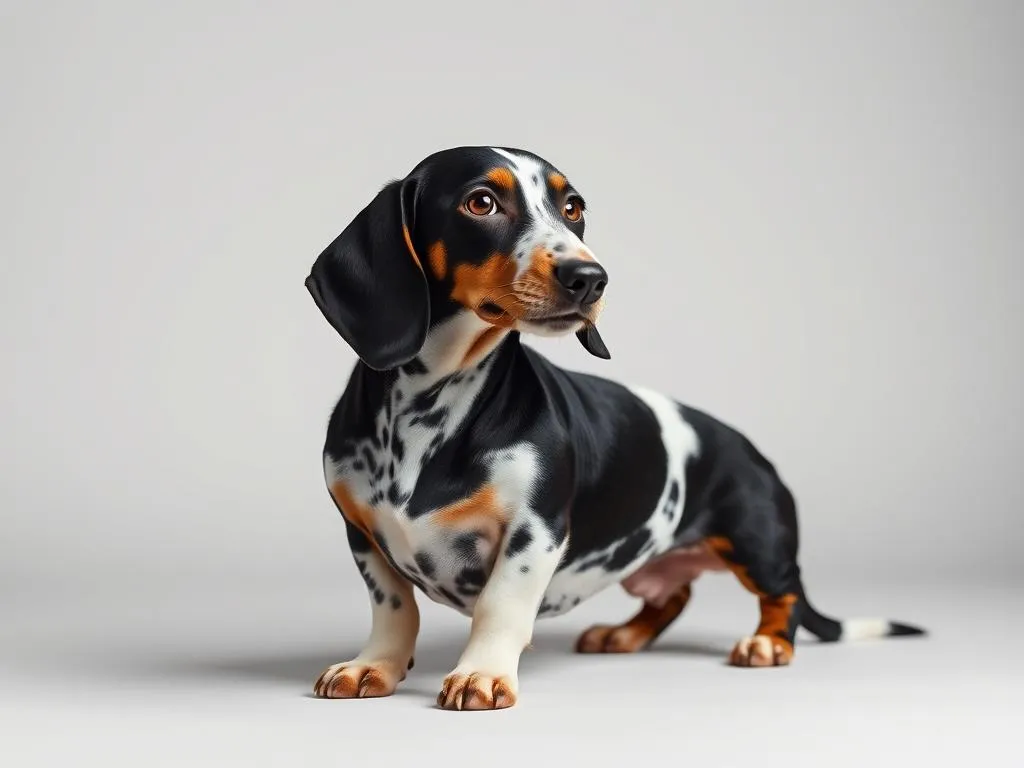 perrito salchicha piebald simbolismo y significado