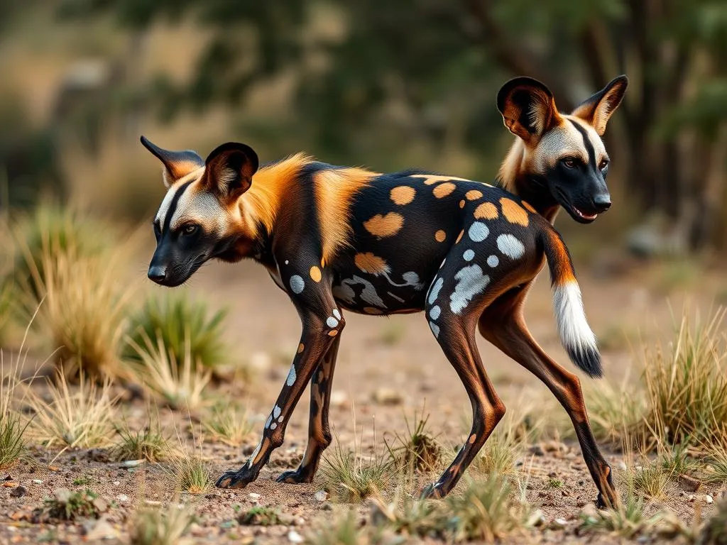 perro salvaje africano simbolismo y significado