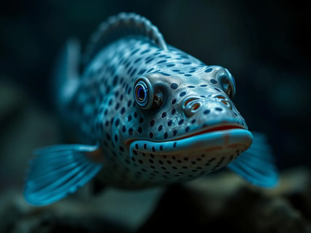 pleco de ojos azules simbolismo y significado