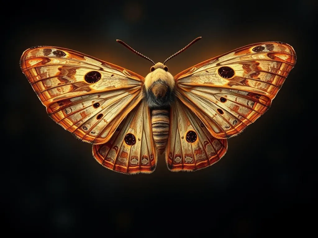 polilla de bajo simbolismo y significado