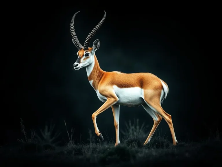 El Antílope Pronghorn: Un Símbolo de Velocidad, Libertad y Conexión Espiritual
