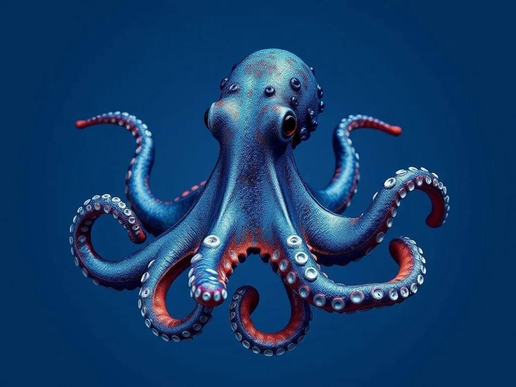 pulpo anillado azul simbolismo y significado