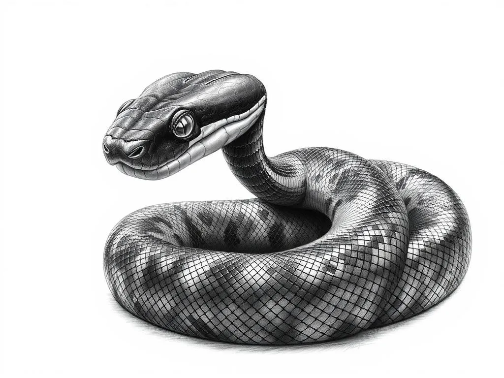 Simbolismo del Python de Cabeza Negra y Animal Espiritual