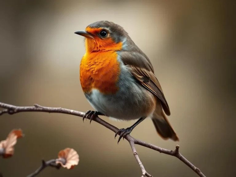 El Petirrojo Europeo: Simbolismo y Espiritualidad en la Naturaleza