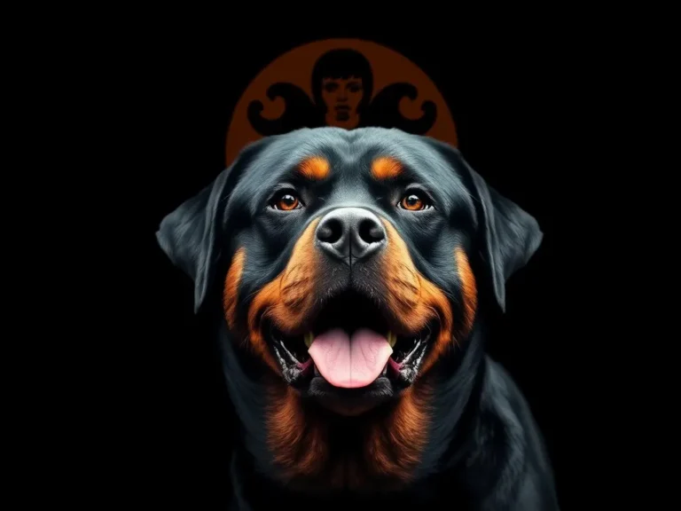Simbolismo del Rottweiler: Un Guerrero Espiritual y Animal de Poder