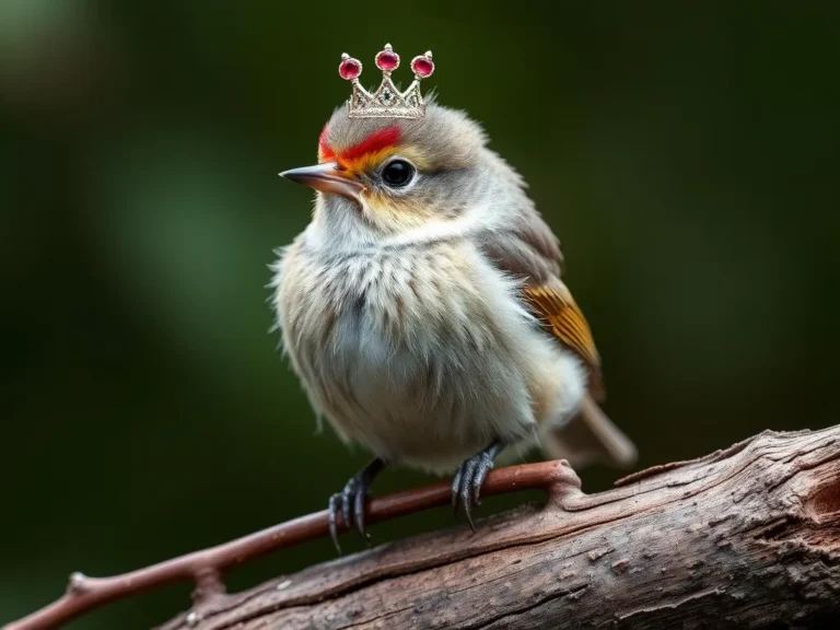 El Reycito de Corona Rubí: Simbolismo y Animal Espiritual