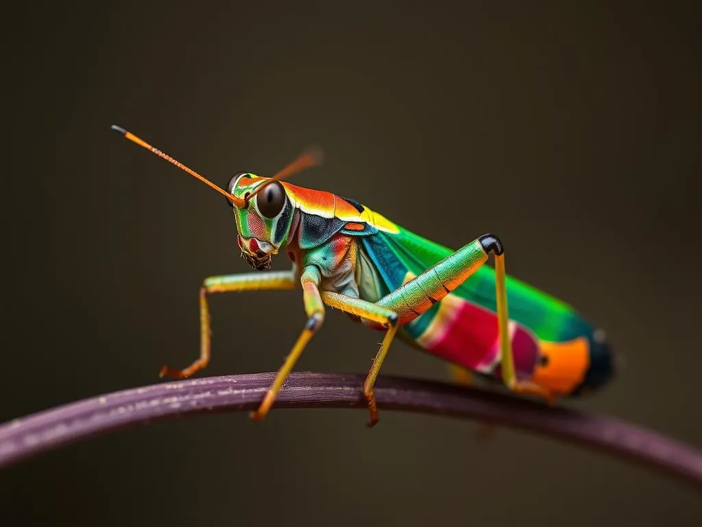 saltamontes arcoiris dactylotum simbolismo