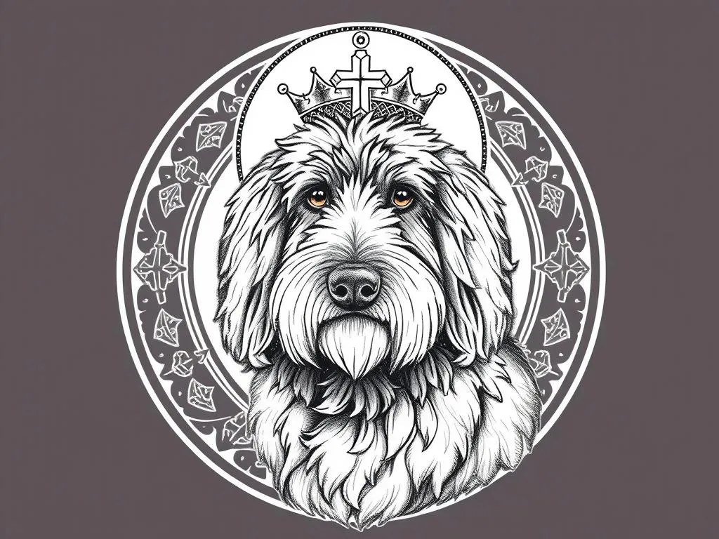 Simbolismo del Saint Berdoodle y Animal Espiritual