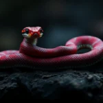 serpiente reina carmesi simbolismo y significado