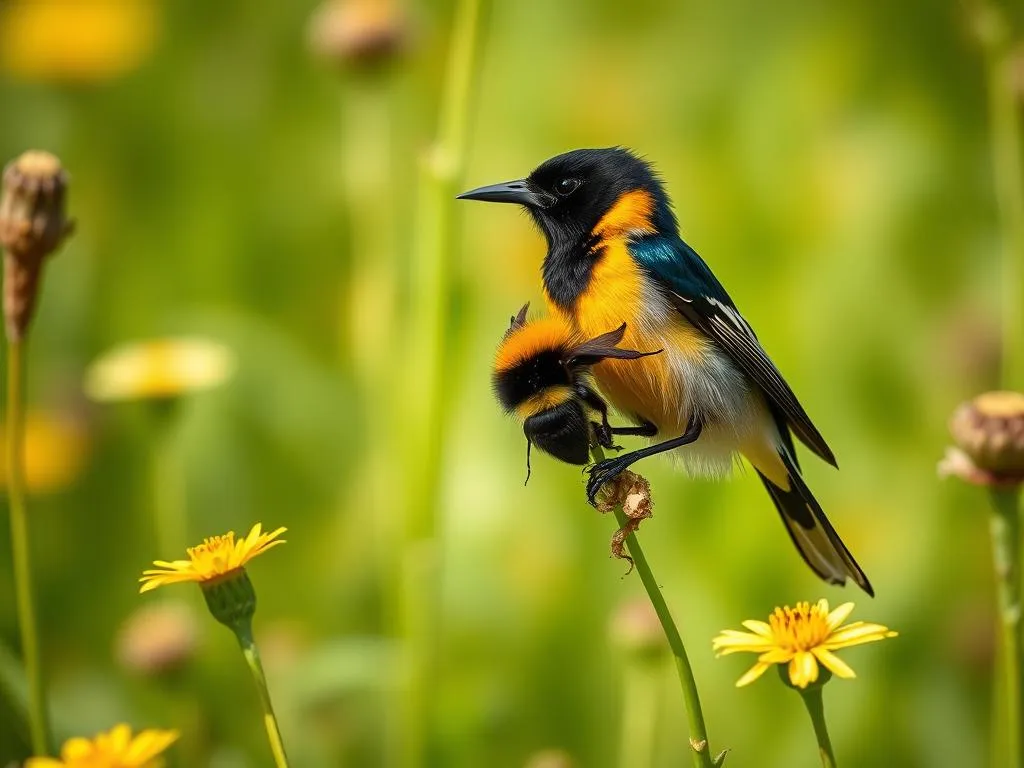 significado y simbolismo del cuculo de campo y la abeja bumblebee