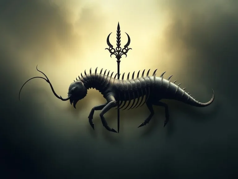 Simbolismo de Arthropleura: Un Viaje Espiritual a Través del Pasado