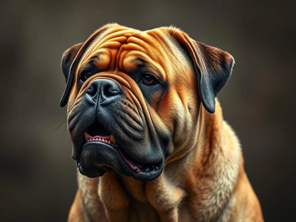 simbolismo y significado de bullmastiff