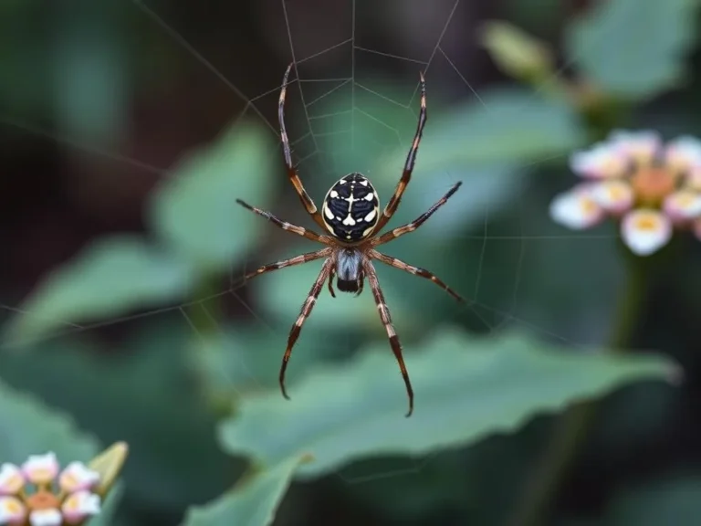 El Simbolismo de la Araña de Jardín: Mensajera de Creatividad y Conexión Espiritual