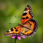 simbolismo y significado de la mariposa fritilaria