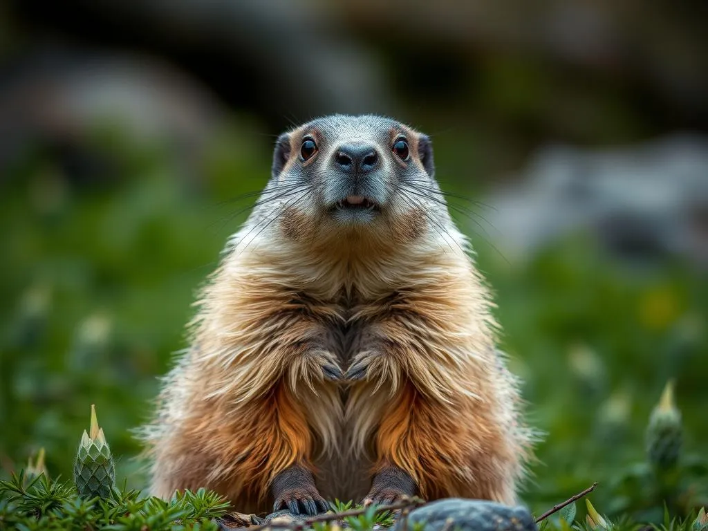 simbolismo y significado de la marmota