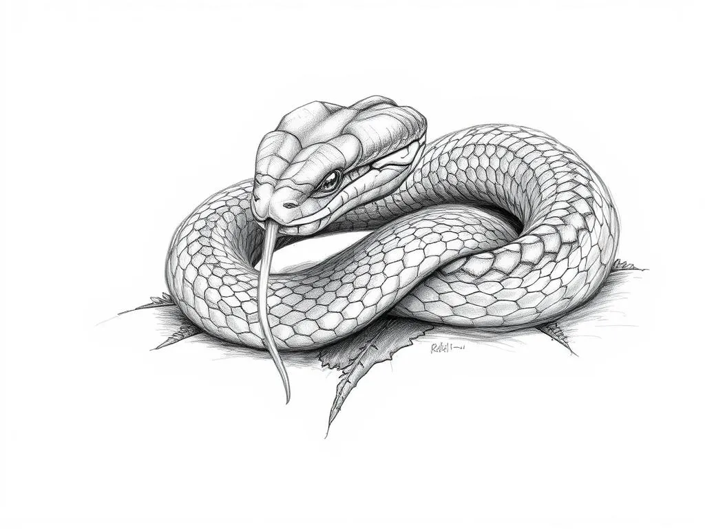 Simbolismo de la Serpiente de Tierra Áspera y Animal Espiritual