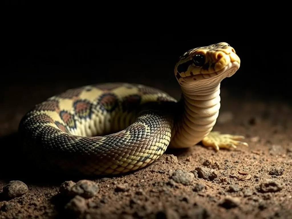 simbolismo y significado de la serpiente puff adder